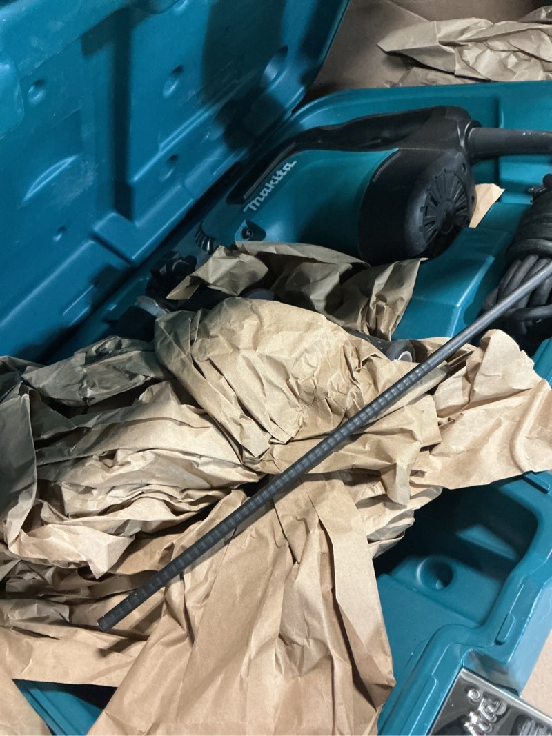 Condition photo showing As Is for makita hr4002 1-9/16" rotary hammer, accepts sds-max bits