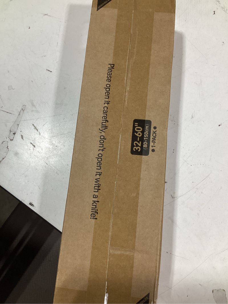 Condition photo showing New/Like New for yafex heavy duty curtain rods 32-60 inch, 1 inch adjustable black curtain rod for windows,short window treatment rods with aluminium finials, easy installation 32" to 60" black
