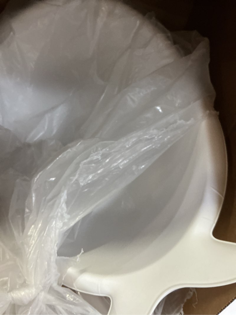 Condition photo showing Good Condition for skip hop infant bath tub 3-stage grow with baby smart sling moby bathtub white age 0+ moby white tub