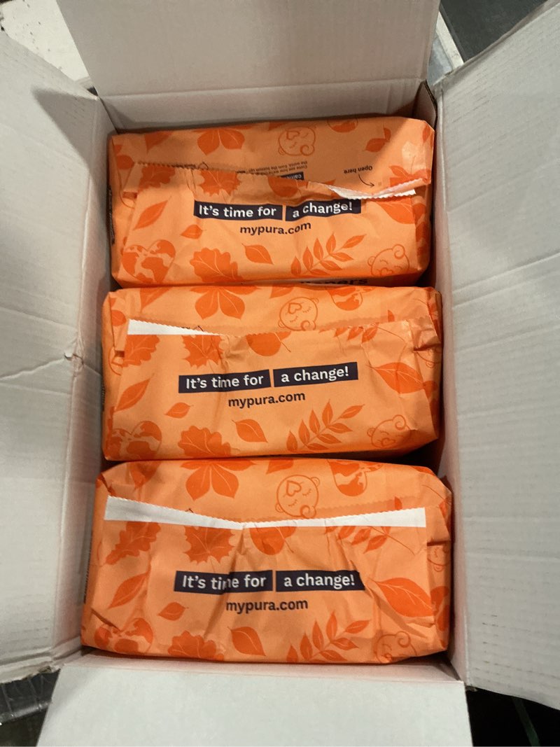 Condition photo showing Good Condition for size 3 eco-friendly diapers (9-20 lbs) totally chlorine free (tcf),hypoallergenic, soft organic cotton, sustainable, up to 12 hours leak protection, allergy uk,26 count (pack of 3) (78 baby diapers) size 3 (78 diapers)