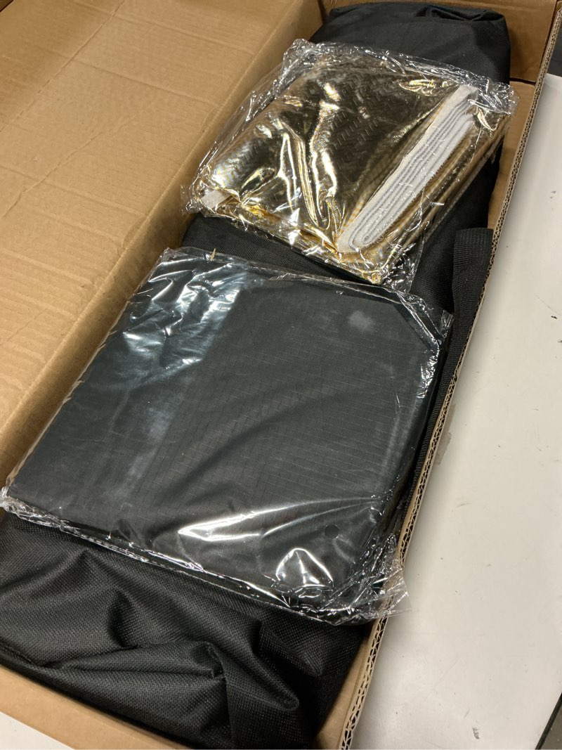 Condition photo showing Good Condition for k&f concept u-shape reflector curved reflector 180x60cm with 4-in-1 reflective fabric, black/gold/white/silver, with 1.9m stand, with storage bag, for photography studios 70.8*23.6inch