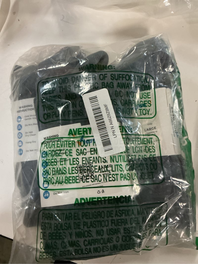 Condition photo showing New/Like New for Viasox Gray 3 Pack Compression Socks Women & Men, Circulation Support, 12-15mmHg Neuropathy, L Large Gray