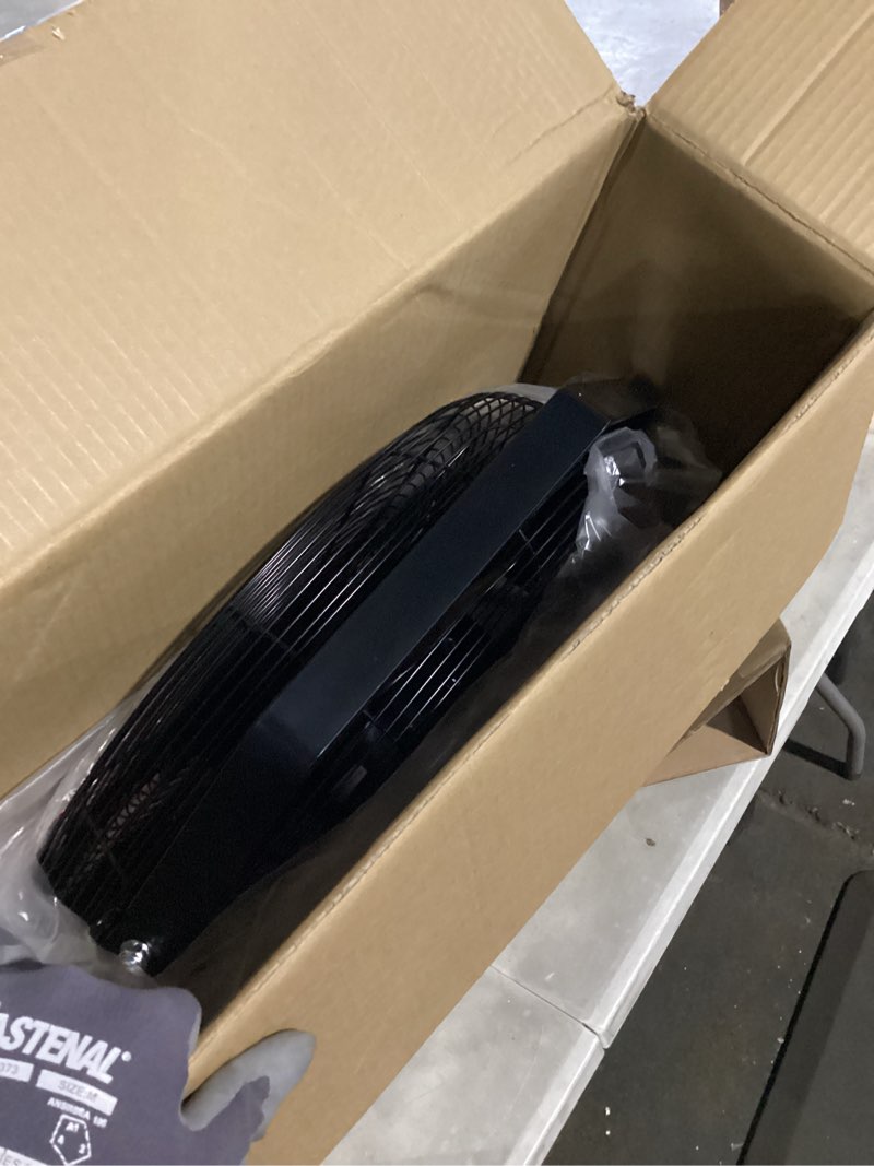 Condition photo showing Good Condition for tornado 2 pack 18 inch high velocity industrial wall fan with teao enclosure motor - 4000 cfm - 3 speed - 6.5 ft cord - industrial, commercial, residential use - ul safety listed 18 inch 2