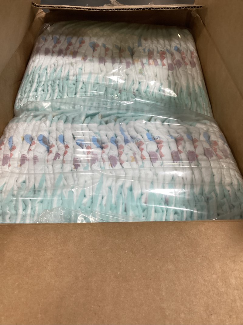 Condition photo showing New/Like New for pampers swaddlers diapers, size 8 (30+ lbs), 76 count, absorbent, keeps baby dry and comfortable, skin safe disposable baby diaper (packaging may vary) size 8 76