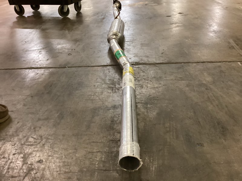 Condition photo showing As Is for walker 57010 exhaust resonator and pipe assembly for hyundai tucson