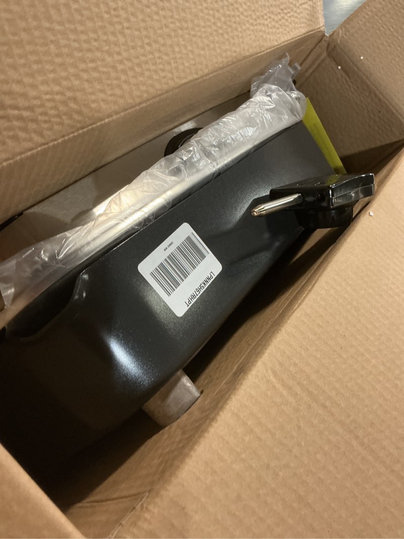 Condition photo showing As Is for Presto 06857 16-inch Electric Foldaway Skillet, Black