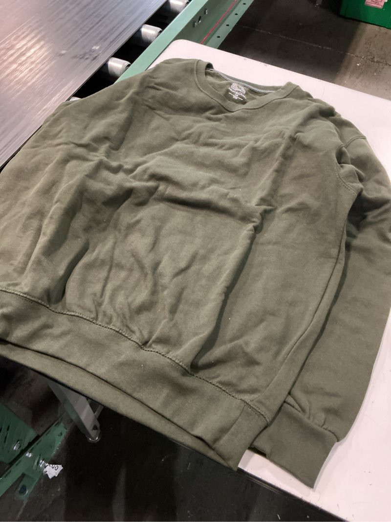 Condition photo showing Good Condition for (size xl)ma croix mens premium fleece crewneck sweatshirt casual brushed cotton sweater