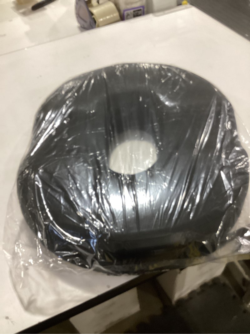 Condition photo showing New/Like New for 5 stars united donut pillow hemorrhoid tailbone cushion – large cushion for pain relief – coccyx, prostate, sciatica, pelvic floor, pressure sores, pregnancy, postpartum recovery, black black large