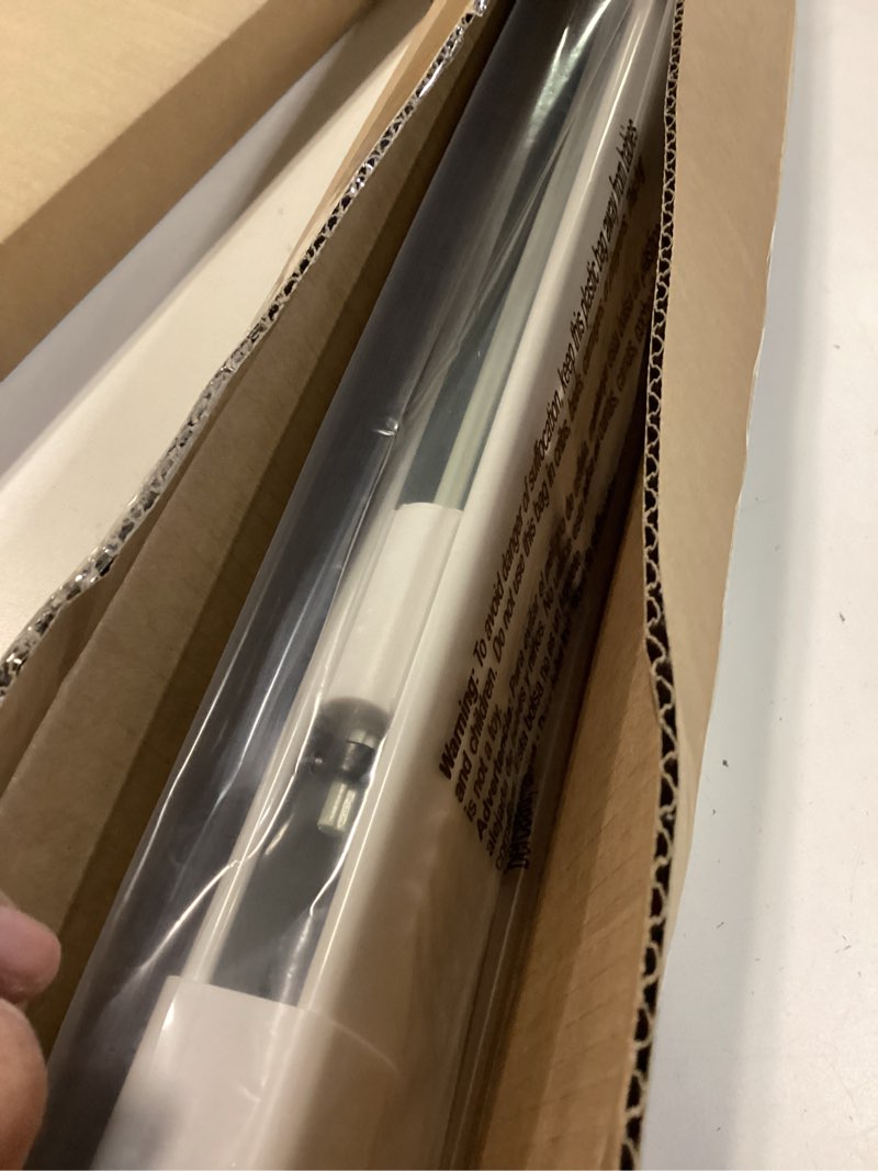 Condition photo showing Good Condition for LazBlinds No Tools No Drill Cordless Cellular Shades, Blackout Light Blocking Honeycomb Shades for Home, Thermal Insulation Blinds for Windows, 29" W x 48" H, White Blackout-white 29" W x 48" H