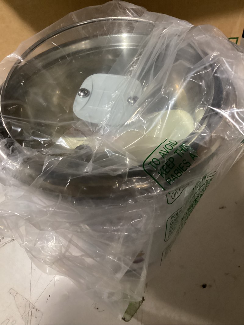 Condition photo showing Good Condition for aroma® rice cooker, 3-cup (uncooked) / 6-cup (cooked), small rice cooker, oatmeal cooker, soup maker, auto keep warm, 1.5 qt, white, arc-363ng