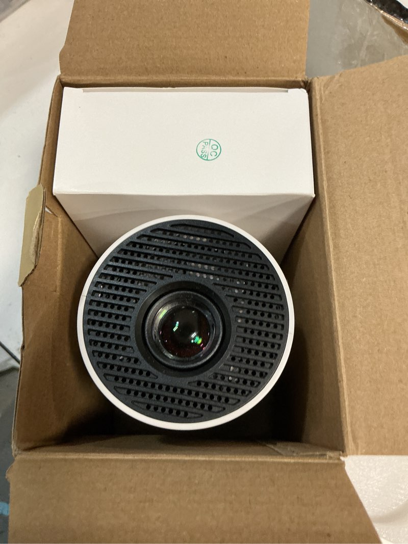 Condition photo showing Good Condition for [built-in apps & 2026 upgraded] mini projector with wifi 6 and bluetooth 5.4 support 4k 1080p auto keystone 180° rotatable projector portable compatibile with hdmi/tv stick/memory stick/laptop, black