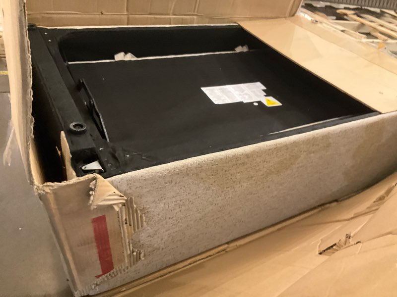 Condition photo showing As Is for Sofa bed set of 2 boxes, incomplete