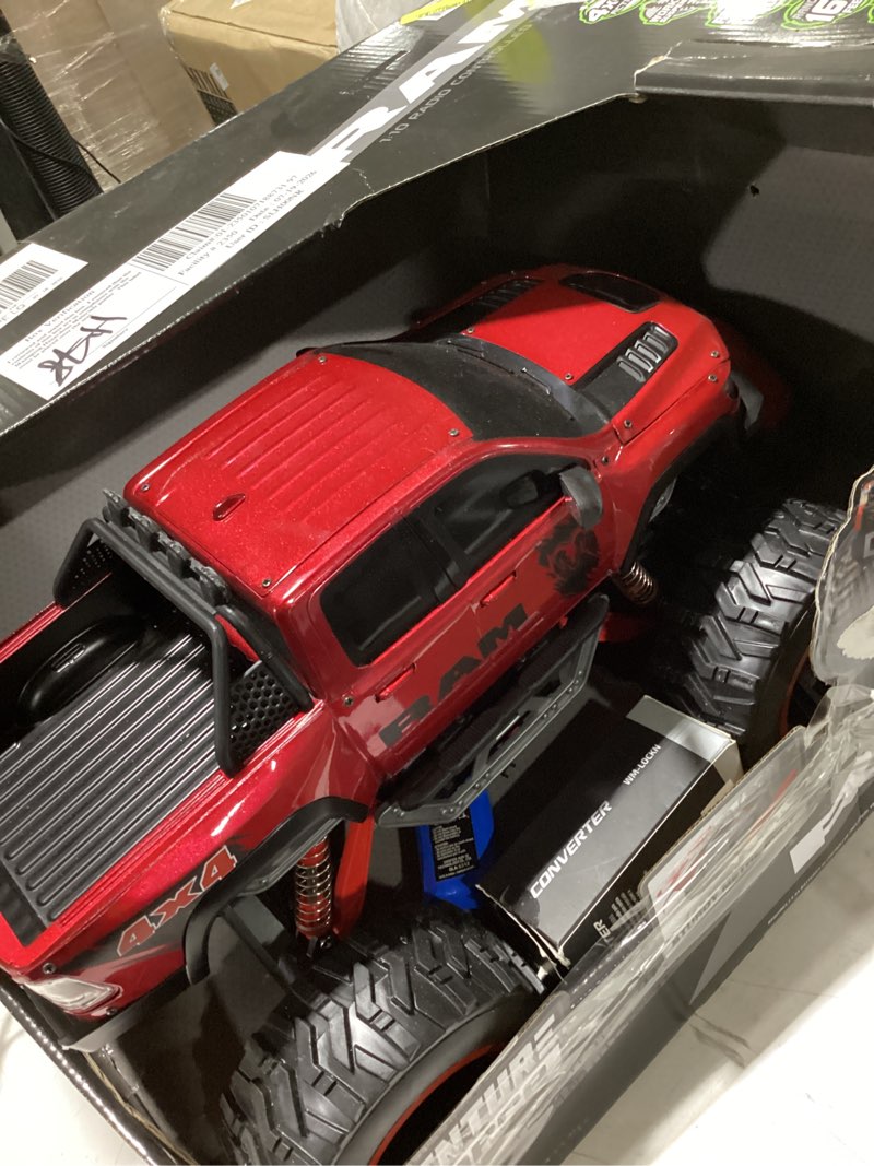 Condition photo showing Good Condition for (missing hardware ) adventure force 1:10 ram truck radio controlled vehicle