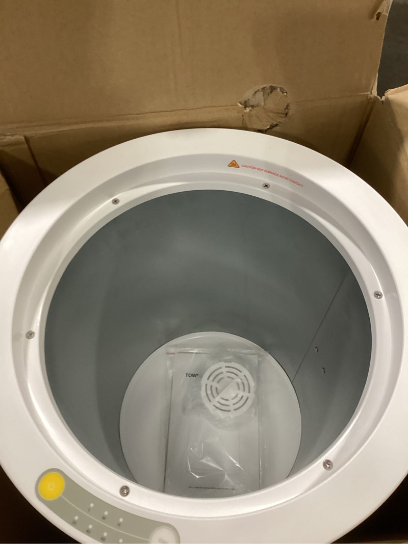 Condition photo showing Good Condition for Large Towel Warmers for Bathroom - Fast Heated Blanket Warmer, Fits Up to Two 40"X70" Oversized Towels, Blankets, Bathrobes, Auto Shut-Off Timer, Hot Towel Warmer Bucket for Home SPA