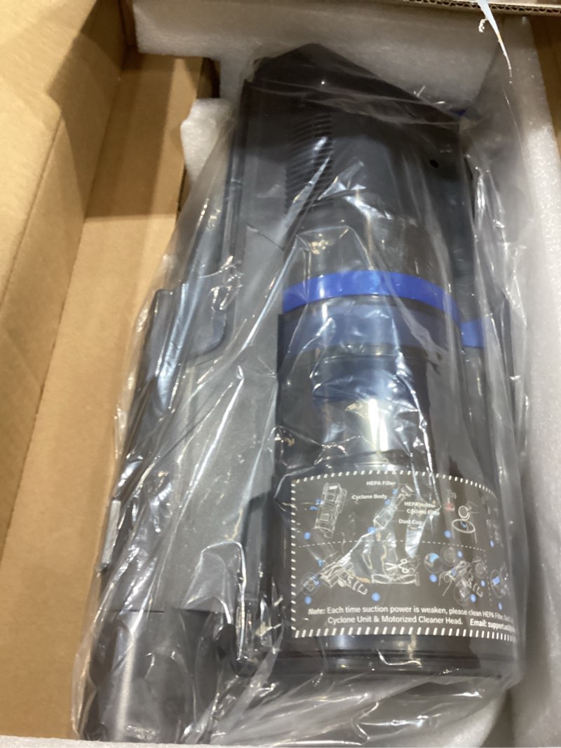 Condition photo showing Good Condition for Tikom Cordless Vacuum Cleaner for Home, 450W/40000pa Stick Vacuum, Anti-Tangle, Lightweight Handheld Vacuum for Hard Floor, Pet Hair, V700