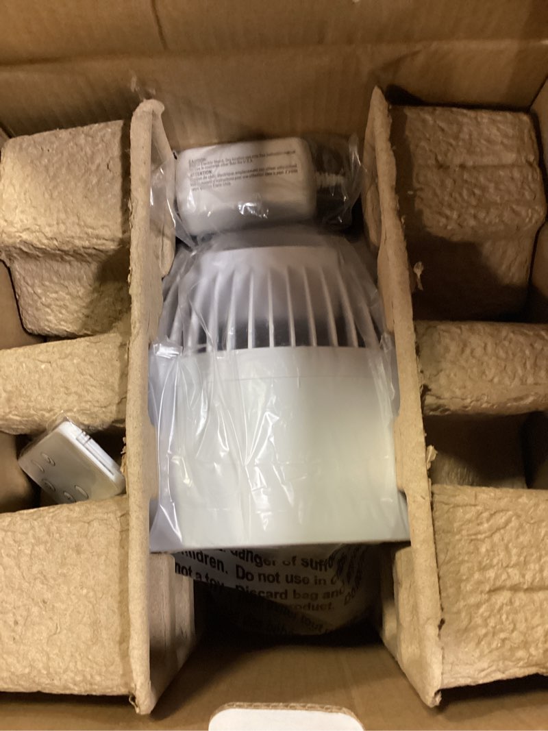 Condition photo showing Good Condition for better homes & gardens 7inch circulating fan, juliet collection, white and light honey