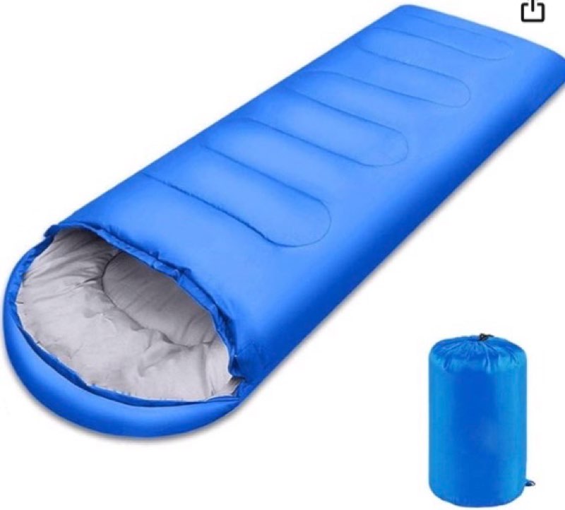 Sleeping Bag, Lightweight 3 Season Weather Sleep Bags for Kids Adults Girls Women, Microfiber Filled 5-20 Degree for Backpacking/Hiking/Camping/Mountaineering with Compression Sack