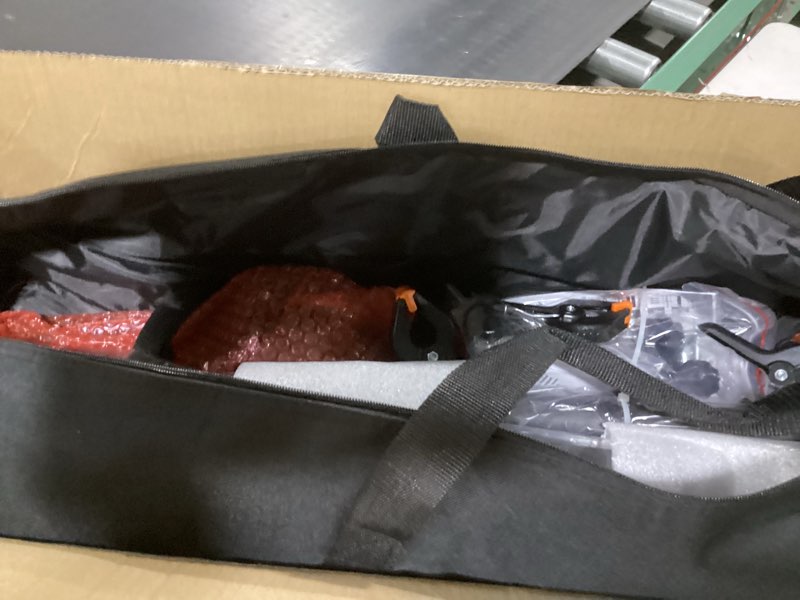 Condition photo showing Good Condition for 10 x 8FT Backdrop Banner Stand, Heavy Duty Adjustable Photo Background Support Frame Kit, Step and Repeat Stand for Photo Booth, Parties, Exhibition, Trade Show, Wedding 8x10ft Black