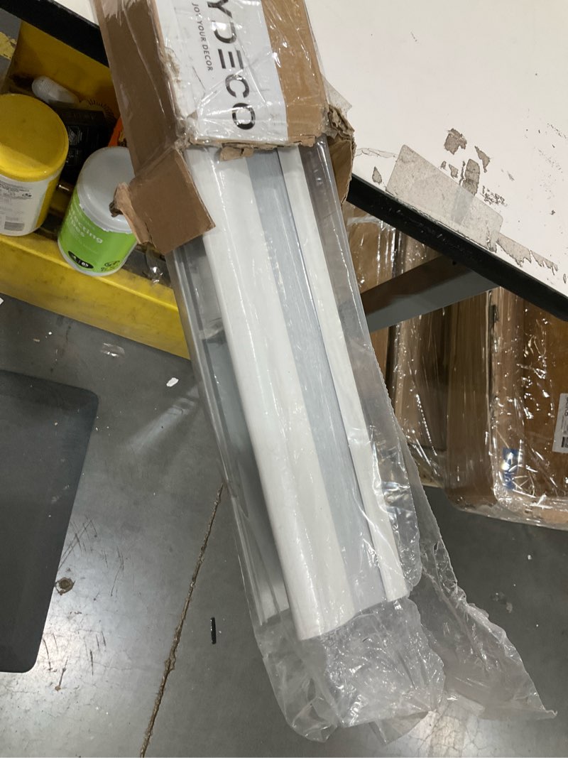 Condition photo showing As Is for Joydeco Cellular Shades Blackout, White Honeycomb Blinds for Windows Cordless, Free-Stop Cordless Shades for Windows Bedroom, Office, Living Room (48" W x 72" H) A - White 48"W x 72"H