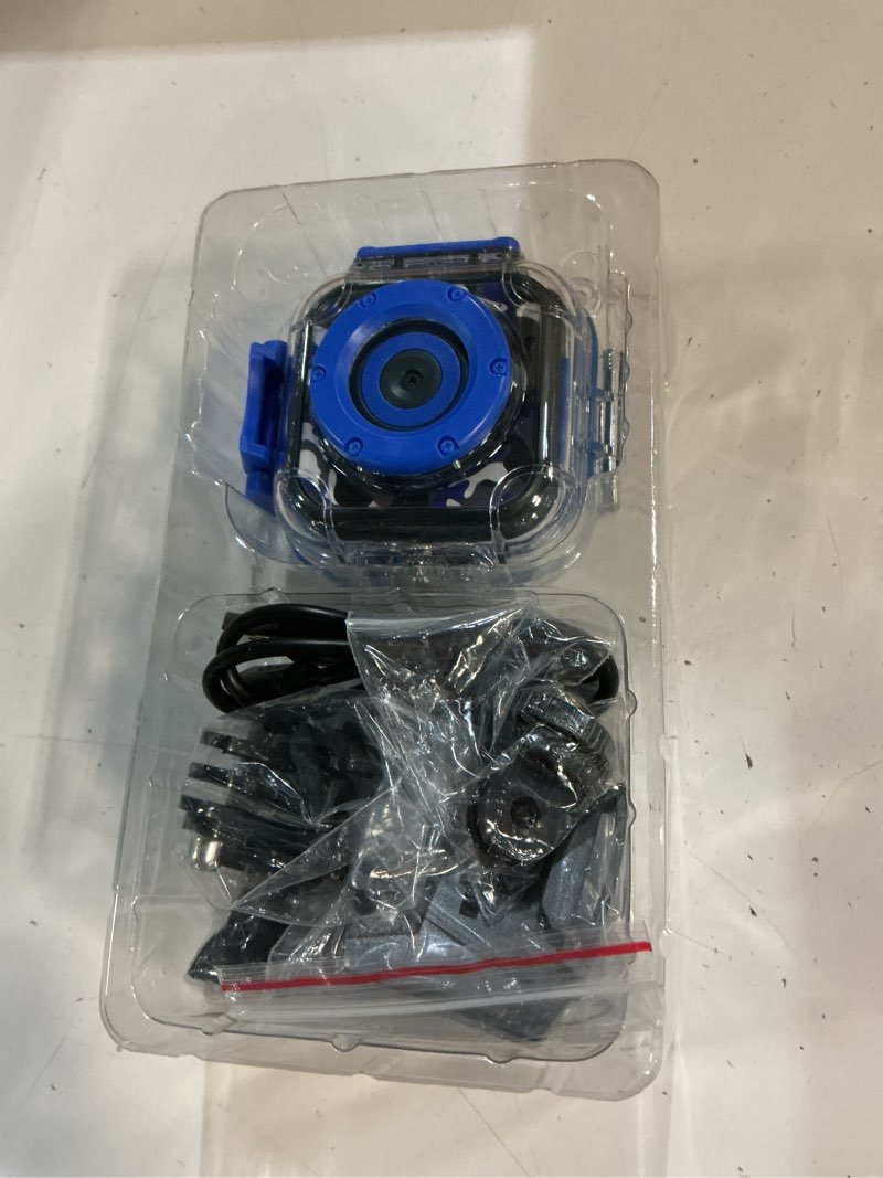 Condition photo showing Good Condition for prograce pool toy & kids underwater camera - ip68 waterproof action camera for boys ages 3-12, 1080p video, 32gb card, mount for bike & more, birthday gift for diving, swimming, riding, snorkeling