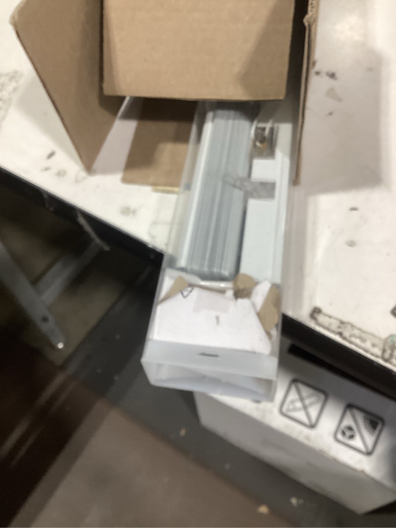 Condition photo showing Good Condition for yiibaii mini blinds suitable for 28" w x 64" h windows 1" aluminum horizontal venetian blinds darkening with rope and pole can mounted inside or outside white 28"w x 64"h