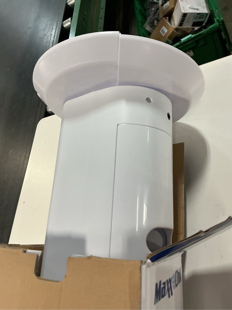 Condition photo showing As Is for maxx chill (120-volt) white ventless portable air conditioner cools 100-sq ft