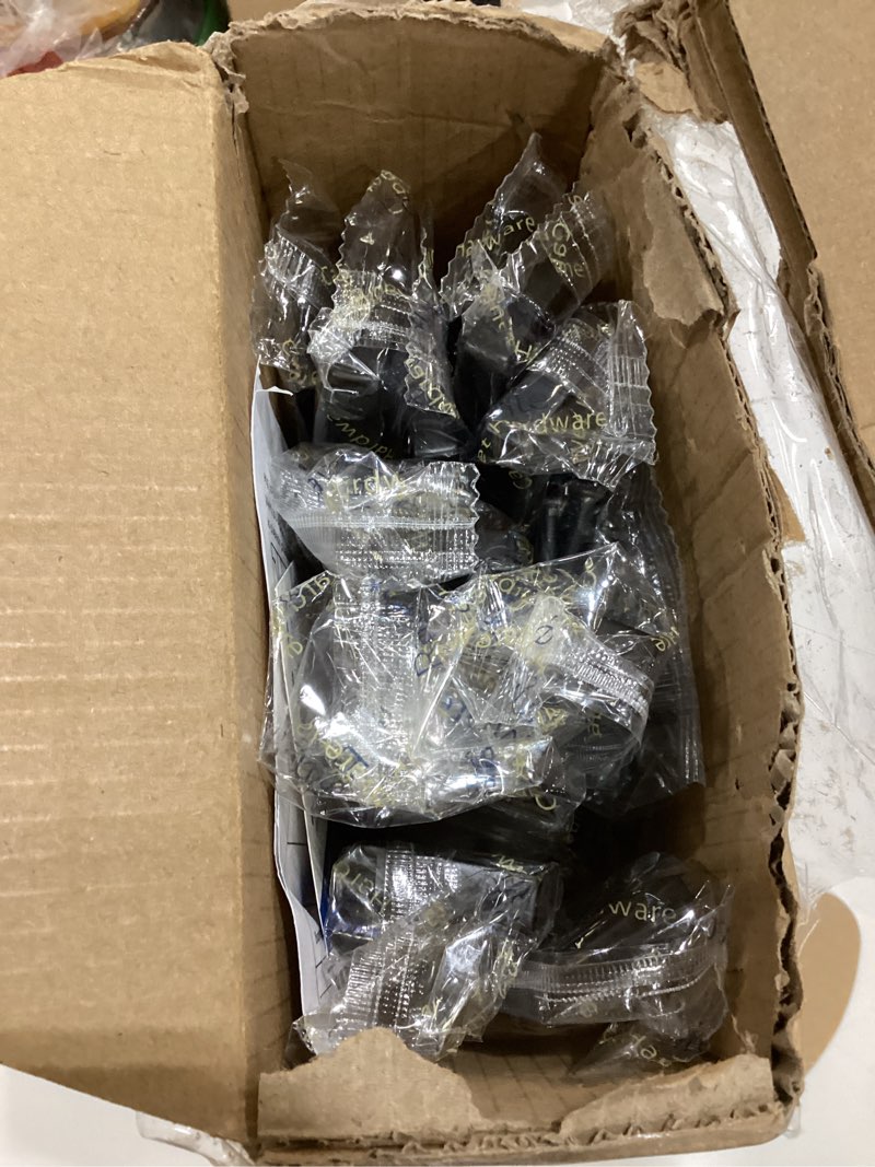 Condition photo showing Good Condition for Ravinte 30 Pack Solid 3 Inch Center to Center Slim Square Bar Drawer Handles Kitchen Cabinet Handles Black Drawer Pulls Kitchen Cabinet Hardware Matte Black Dresser Pulls for Cupboard 30 Flat Black 3'' Hole Center