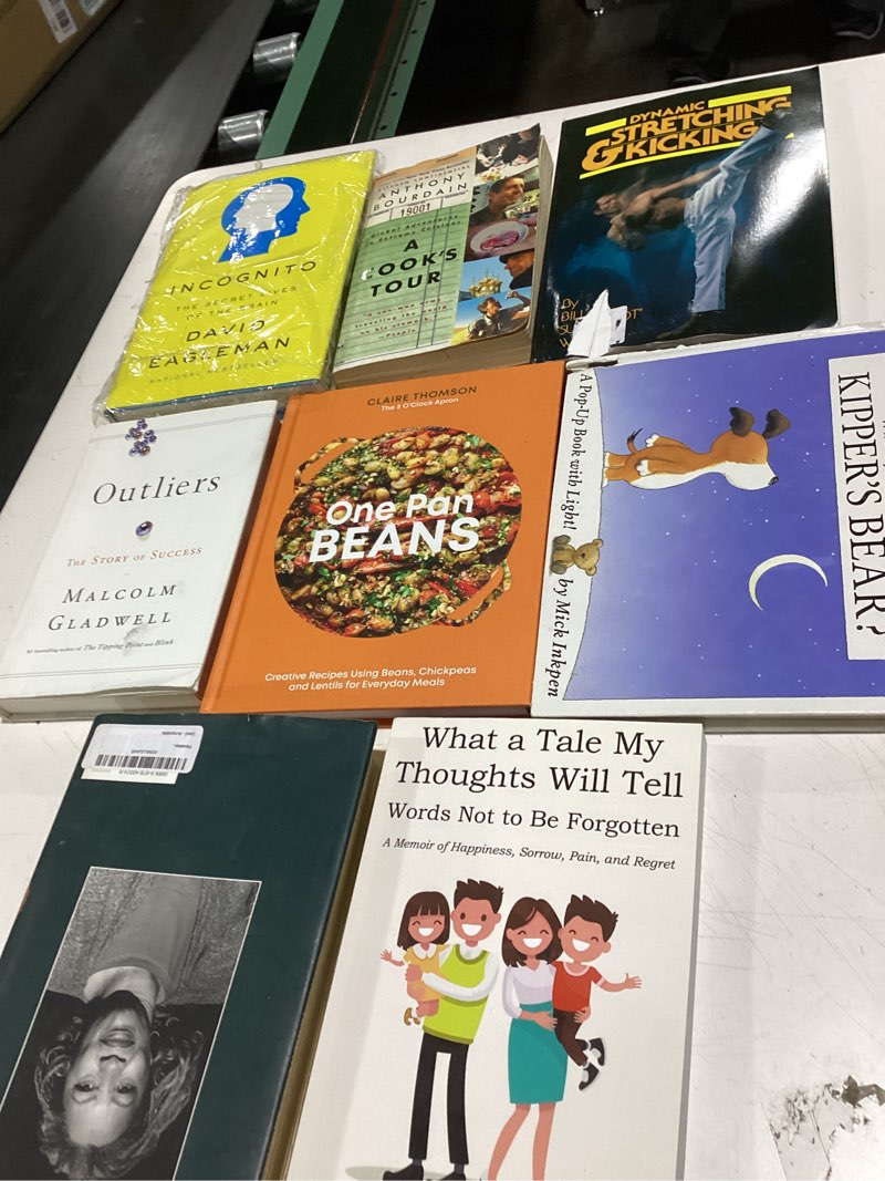 An assortment of books of different styles (Pack of 8)