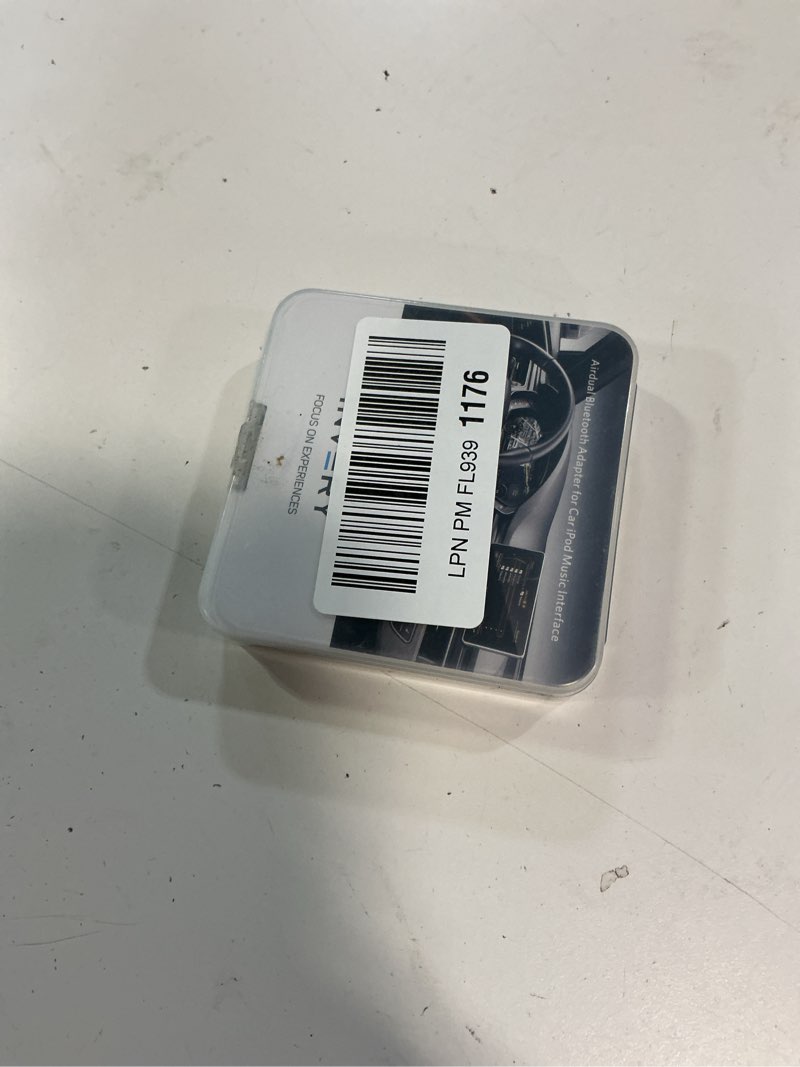 Condition photo showing New/Like New for airdual car bluetooth 5.0 aptx-hd adapter for 30 pin ipod iphone music interface include audi volkswagen motorcycle (ami ipod iphone cable not included)
