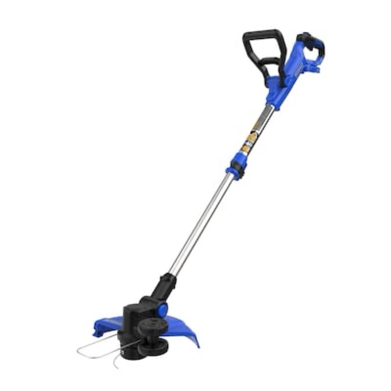 kobalt 12-in telescopic shaft battery string trimmer edger conversion capable
