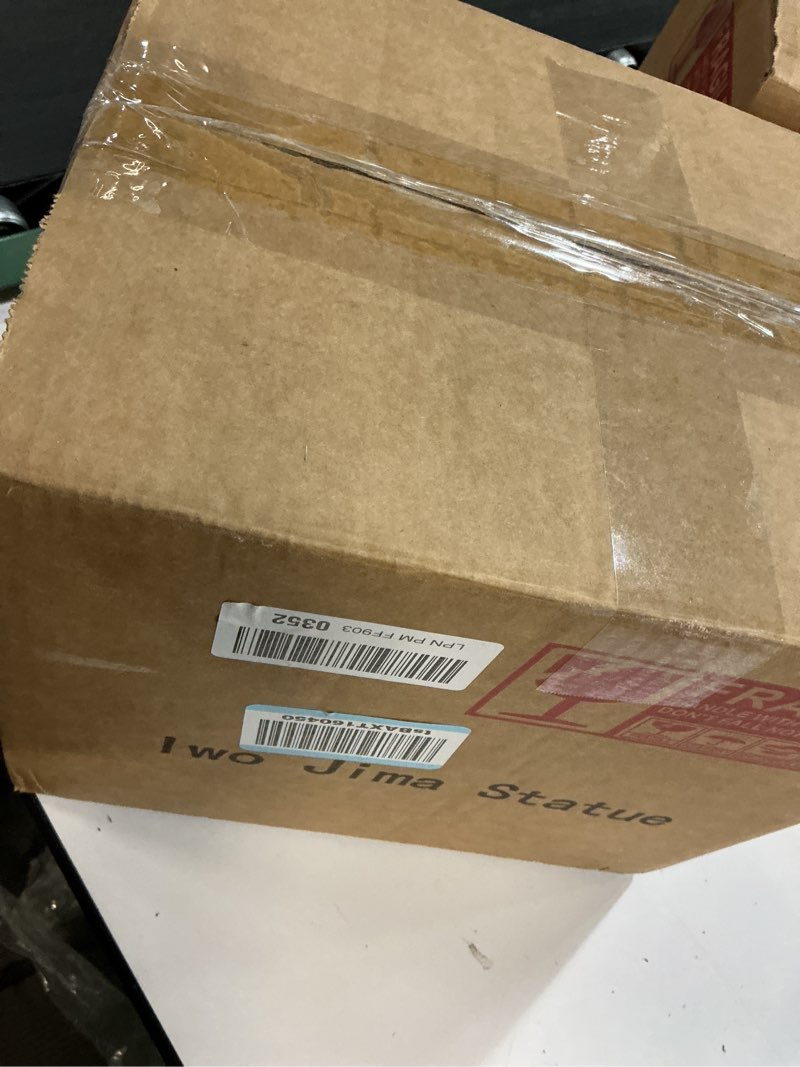 Condition photo showing Good Condition for Military Gift Shop Large Marine Corps Iwo Jima Statue - Detailed, USMC WW2 War Memorial - Marine Corps Gifts or Office Décor | Iwo Jima Statues