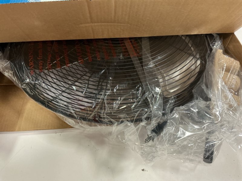 Condition photo showing Good Condition for Utilitech 20-in 120 -Volt High Velocity Indoor Black Floor Fan