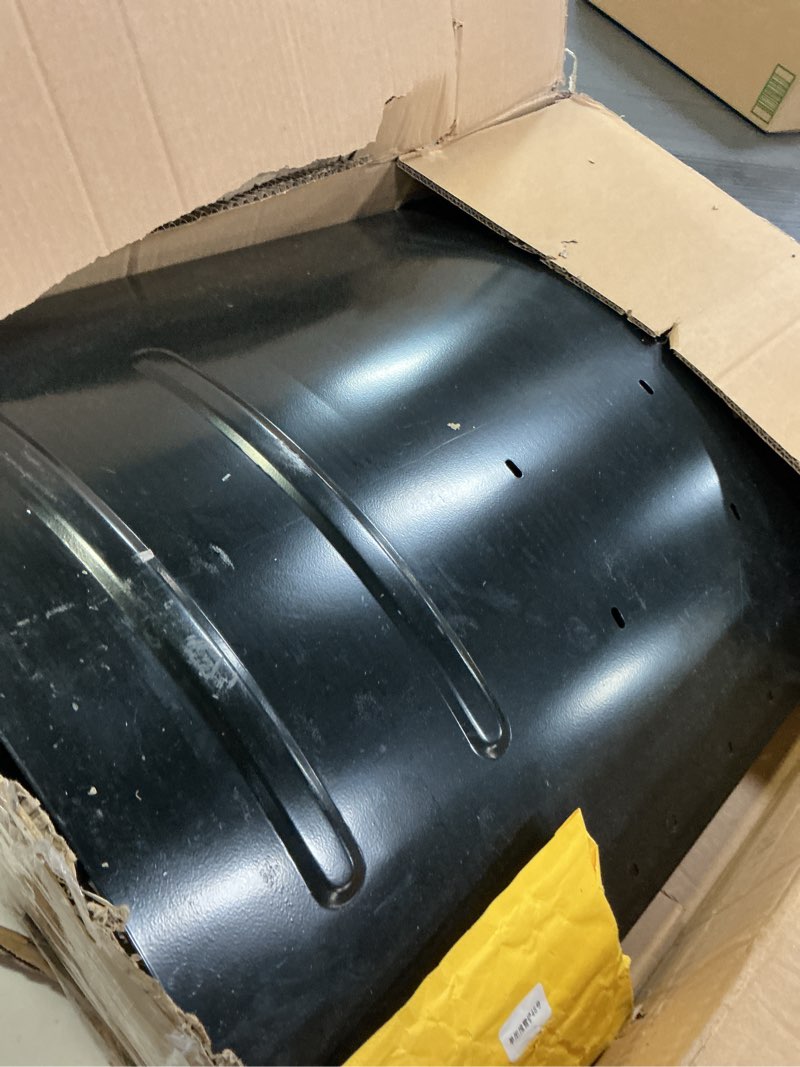 Condition photo showing Good Condition for Snow Shovel with Wheels,29.1" W x 19.3" H Heavy Duty Snow Pusher for Driveway,Ergonomic Snow Pusher Shovel with Snow Removal Adjustable Angle & Height Handle for Driveway, Pavement (14.2 H Black) Black 29.1W x 14.2H