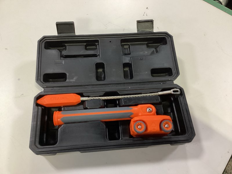 Condition photo showing Good Condition for Magnetic Wire Puller for Electrical Wiring – Rare-Earth Magnets, Stainless-Steel Leader for Easy Cable Pulling in Walls & Tight Spaces, Doubles as Stud Finder, Includes High-Quality Hard Plastic Case