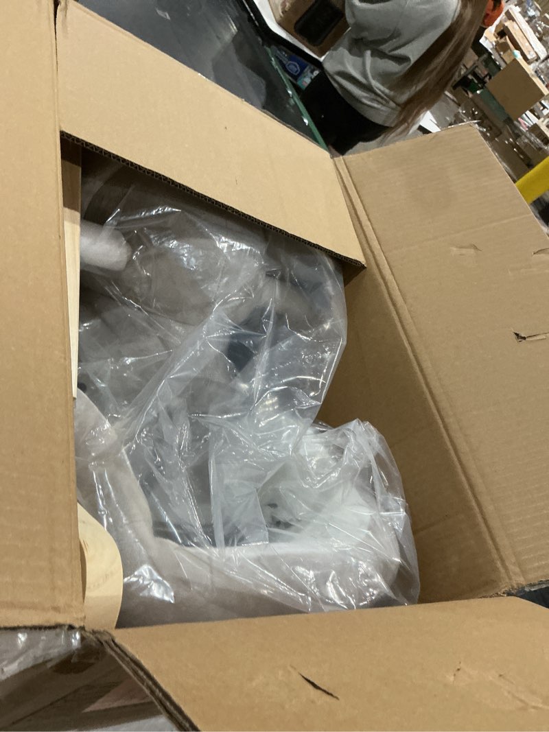 Condition photo showing Good Condition for funlio elephant baby rocking horse for toddlers 6 months to 3 years, cute & graceful grey elephant rocker for baby girl, stuffed plush ride-on rocking animal, easy to assemble, cpc & ce certified