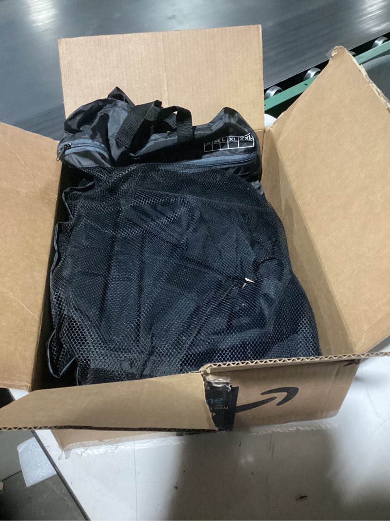 Condition photo showing As Is for BenKen Men's Women's Professional Anti-Collision Sports Shirts, Protection of The Back, Motorcycle Protective Jacket for Skateboarding Skating Snowboarding Cycling Medium Long Black