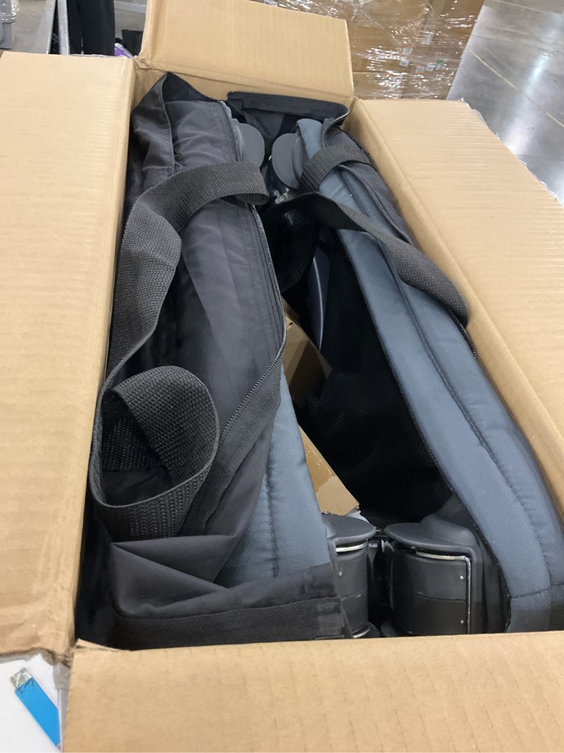 Condition photo showing As Is for Chicco Alfa Lite Lightweight Travel Playard, Portable Playpen for Babies and Toddlers, Snap-Open/Compact Fold Design, 13 lbs., Baby Travel Essential | Midnight/Navy