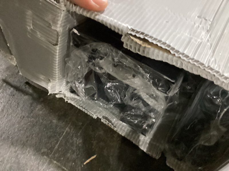 Condition photo showing As Is for Hafenpo 14 Inch Queen Bed Frame - Sturdy Metal Platform Queen Size, No Box Spring Needed, Heavy Duty, Easy Assembly, Strong Bearing Capacity, Under Bed Storage, Black Queen 14 Inch