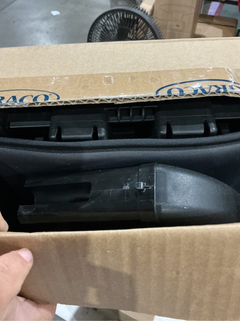 Condition photo showing As Is for graco turbobooster 2.0 backless booster car seat, denton