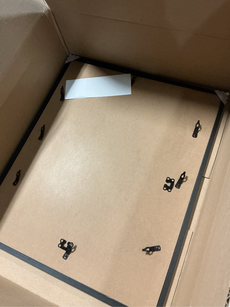 Condition photo showing Good Condition for Giftgarden 20x24 Poster Picture Frame Black, Textured Metal Frame 24x20 for Wall Display, Single 20x24 Black