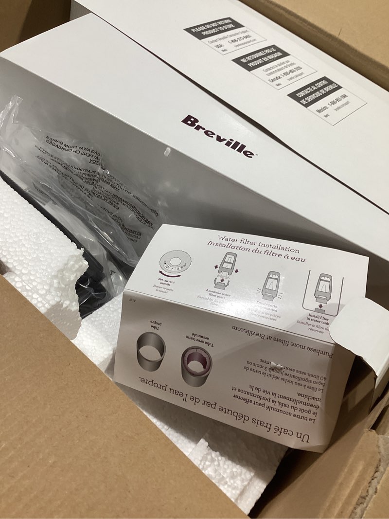 Condition photo showing New/Like New for Breville Oracle Touch Espresso Machine BES990DBL, Damson Blue