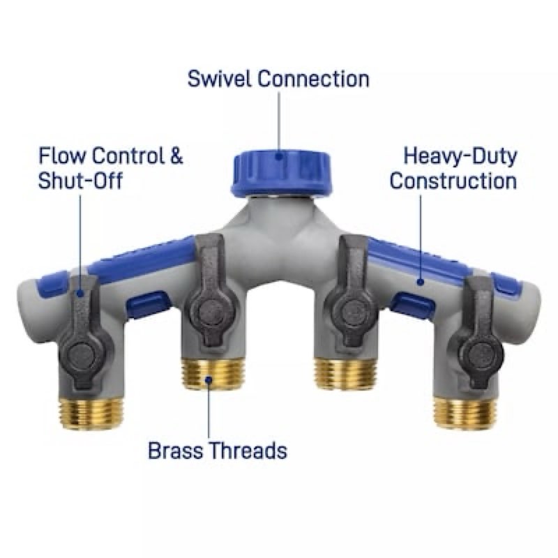 orbit zinc 4 -way restricted -flow water shut-off