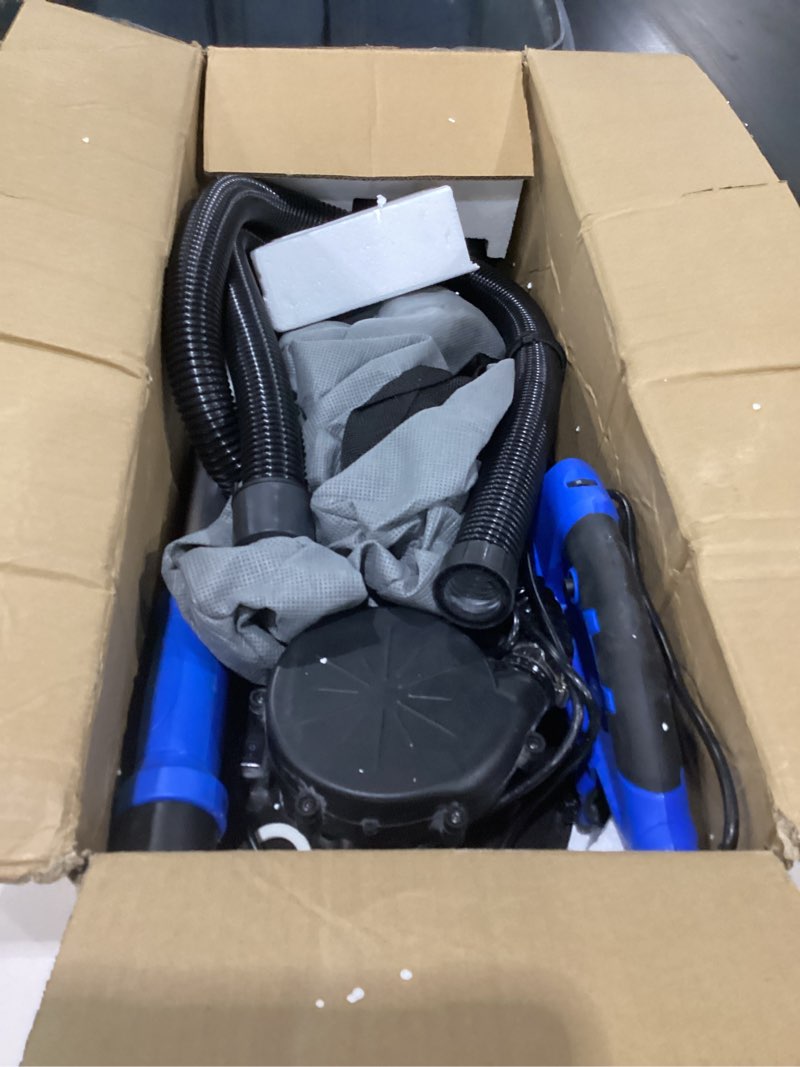 AZZUNO Drywall Sander, 12A Popcorn Ceiling Removal Tool, 5-Speed 800-1900RPM Drywall Sander with Vac