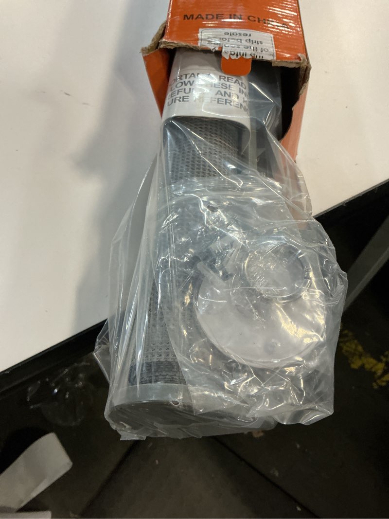 Condition photo showing New/Like New for Retractable Baby Gates for Stairs, Mesh Dog Gate for Doorways, 33.6" Tall, Expands to 55" Wide,Pet Safety Essential Fit for Baseboards, Wide Toddlers Gates for Hallways, Indoor & Outdoor,Grey