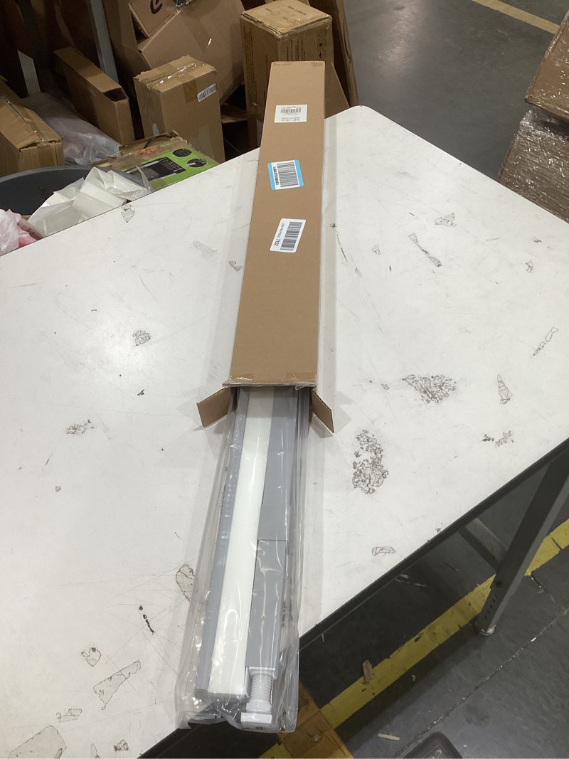 Condition photo showing New/Like New for lazblinds cordless cellular shades, no tools no drill light filtering honeycomb shades pleated blinds for windows, 31'' w x 48'' h, light grey light filtering-light grey 31'' w x 48'' h