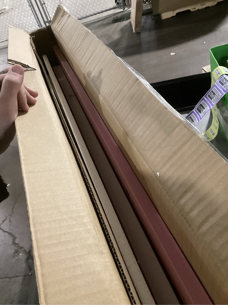 Condition photo showing As Is for PayLessHere | 32 Inch Computer Desk | Pink | Office Desk with Metal Frame, Adjustable Feet | Water-Resistant, Scratchproof Surface | Sturdy Writing Table for Home Office or Study | Pack of 1 Pink 32 Inch