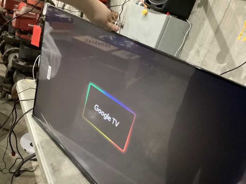 Condition photo showing Good Condition for fpd 43-inch smart tv google tv 1080p full hd with google play and chromecast built-in, hdr 10, dolby audio, voice remote, stream live tv(palette-series, cg43-p3, 2024 model)