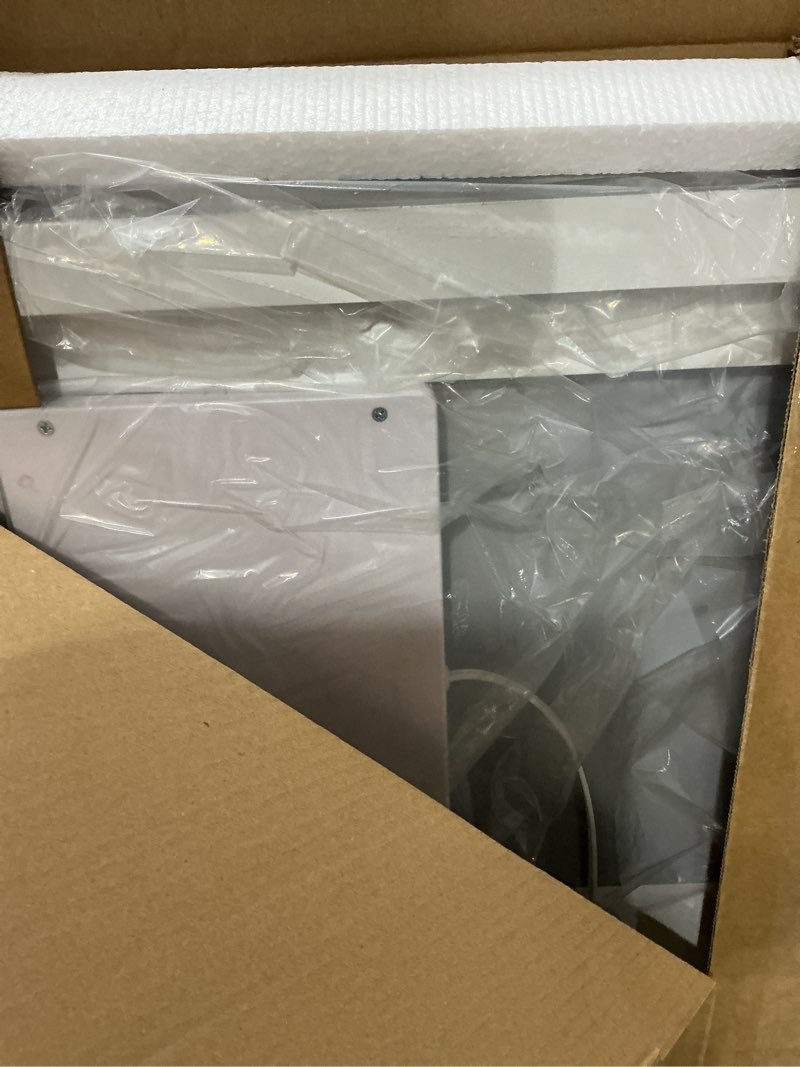 Condition photo showing New/Like New for 40"x30" led bathroom mirror with lights, backlit + front lit with cri>90, lighted mirror for bathroom, anti-fog, dimmable brightness, 3 colors, memory function, shatterproof tempered glass frontlit & backlit 40"l x 30"w