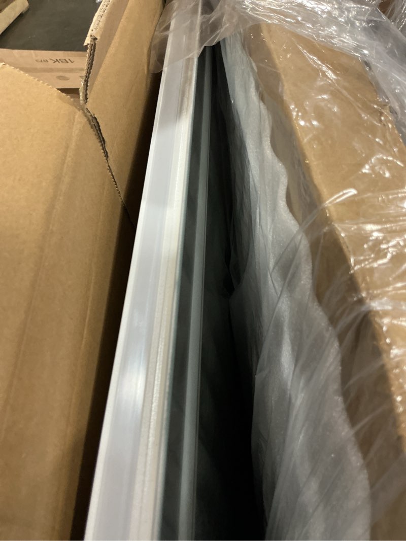 Condition photo showing Good Condition for 30"x36" led bathroom mirror with lights, backlit + front lit, anti-fog, lighted bathroom mirror for wall, hd shatterproof tempered glass, dimmable, memory function (horizontal/vertical) 36"l x 30"w