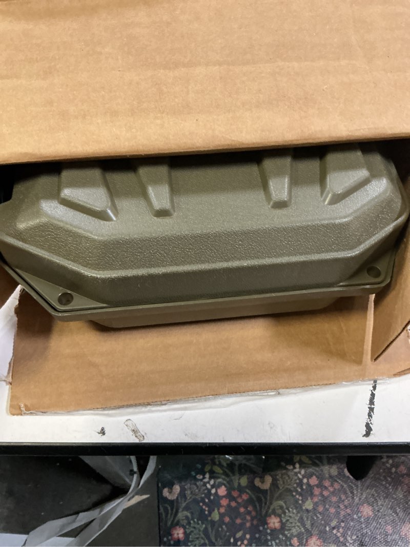 Condition photo showing Good Condition for condition 1 42” economy single scope hard gun carrying case model 210 with foam, long storage case, lockable tsa friendly, water resistant, made in usa, 42.03"x10.50"x3.81" ranger green